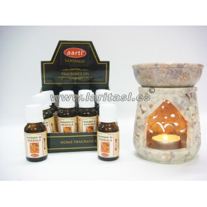 Oleo perfumado Aarti Sandalo 15ml (pack 12)
